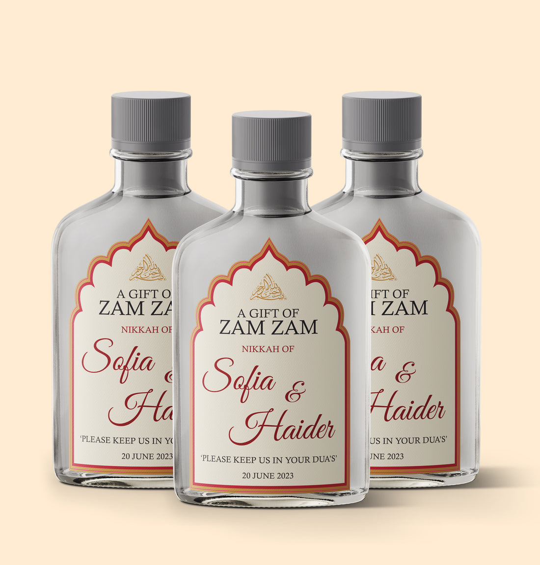 Beige Dome Zam Zam Sticker