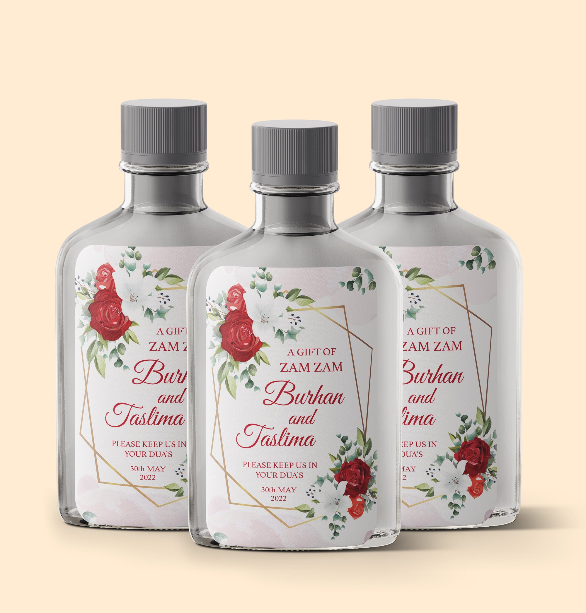 Red and White Zam Zam Sticker