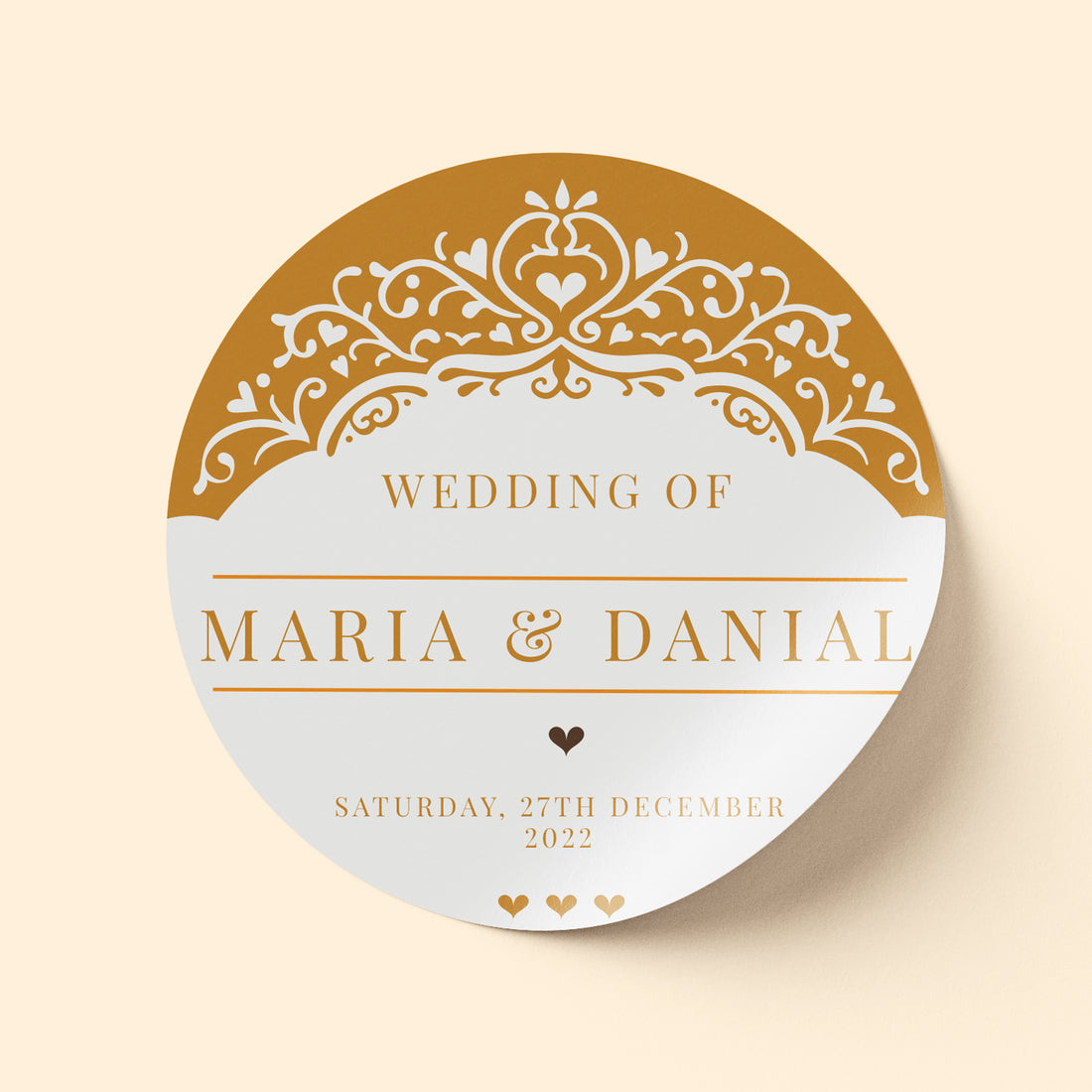 Divine Wedding Sticker